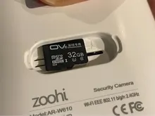 Zoohi 1080P HD IP cámara de vídeo de exterior vigilancia Wireless Wifi de seguridad cámara de visión nocturna de Audio de dos vías Cámara Wi-Fi