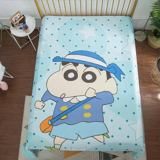 Kawaii японский мультфильм Хрустальный бархат простыни односпальные полный размер королева симпатичный Солдат Сейлор Мун Тоторо Наруто Хацунэ Мику