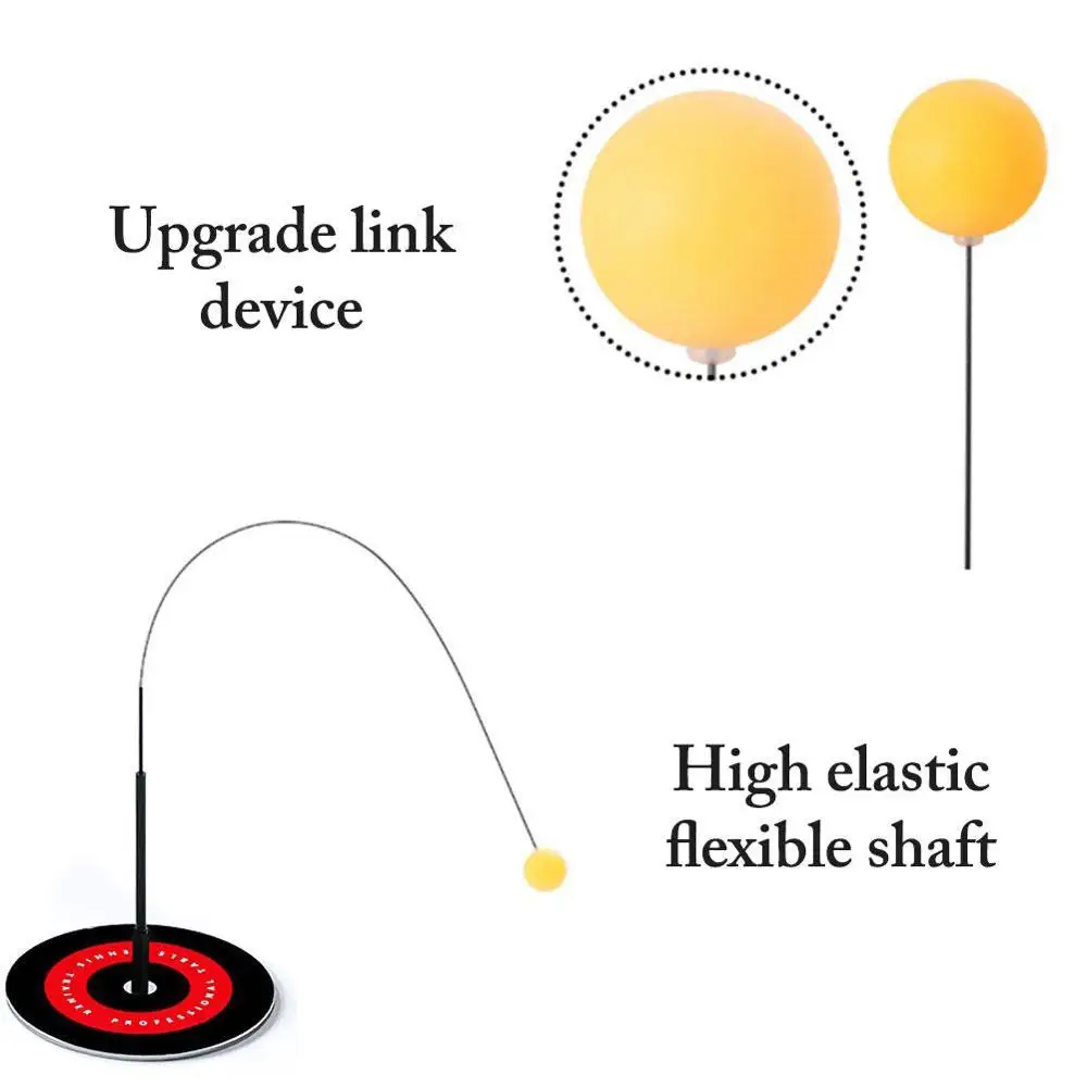 Эластичный Мягкий вал для настольного тенниса, тренировочный мяч для быстрого отскока, тренировочный мяч с декомпрессионным спортом для отдыха