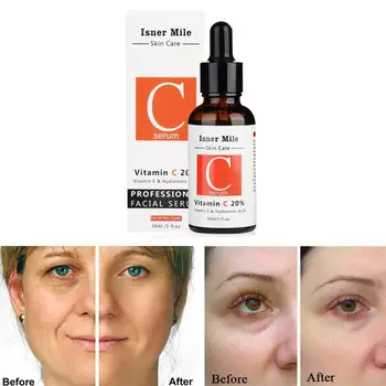 

30ml Natural Vitamin C Serum Liquid Hyaluronic Acid Anti Wrinkle Serum Moisturizng For Skincare Aging Essence Anti D6N1