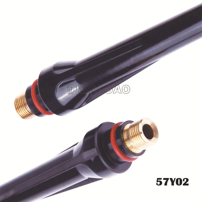 Welding Torch 5Pcs/10Pcs TIG Welding 57Y02 Long Back Cap for TIG Welding Torch wp 17 18 26 Series Tig Consumables Welding Soldering Supplies