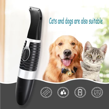 

Multi-Function Electric Pet Shaver Body Wash Pet Dog and Cat Hair Removal Artifact Ladies Home Eyebrow Knife Hair Removal Tool