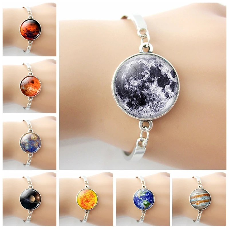 Solar System Bracelet Moon Earth Mars Jupiter Glass Cabochon Charm Bracelet Nebula Planet Space Bracelet For Women Charm Bracelets Aliexpress Solar System Bracelet Moon Earth Mars Jupiter Glass Cabochon Charm Bracelet Nebula Planet Space Bracelet For Women Charm Bracelets Aliexpress