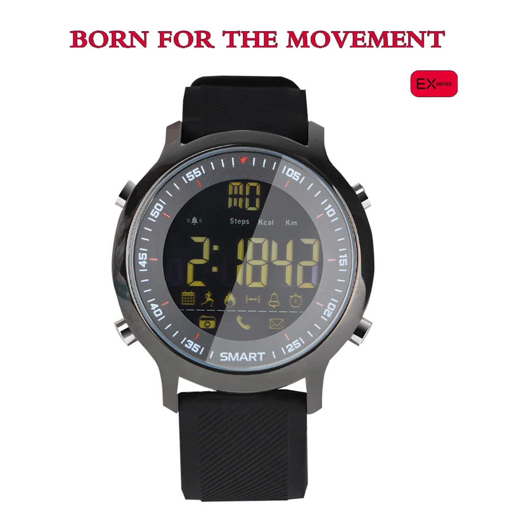 

Men's Watch Digital Watches Water Resistant LED Display Alarm Bluetooth Smart Sport Watch Men Calender Date Digital Wristwatches