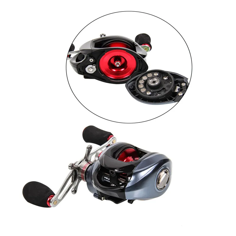 

Fishing Bait Casting Reesl Left Right Hand with One Way Clutch Magnetic Brake Wheel Trulinoya DW1000 10 Plus 1 BB Ocean Lake