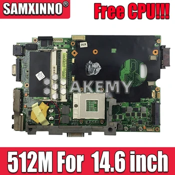 

Free CPU!!! laptop motherboard W/ 512M For Asus K50AB K50AF K50AD X5DAf X5DAD laptop 14.6 inch " mianboard motherboard