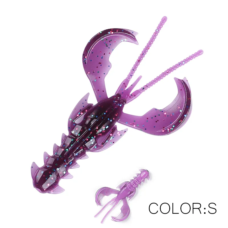 Enhanced Lobster Soft Lure with Shrimp Scent