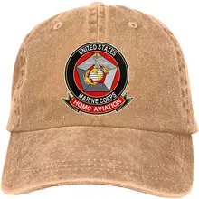 Унисекс американский морской корпус вымытая бейсболка винтажная Регулируемая шляпа для папы