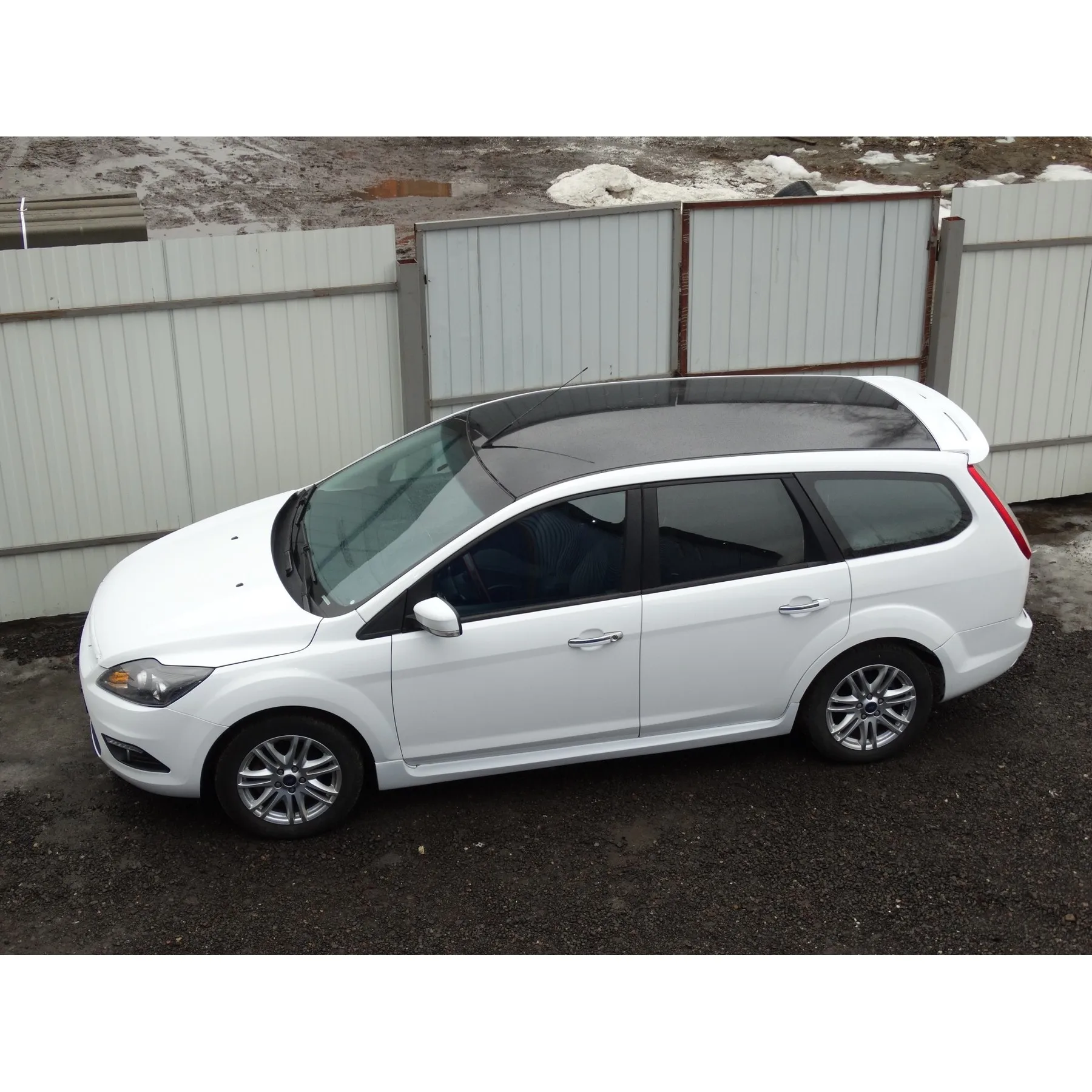 Спойлер хвост форд фокус 2 универсал вагон wagon СТ ST РС RS стеклопластик 2005 2006 2007 2008 2009 2010 2011