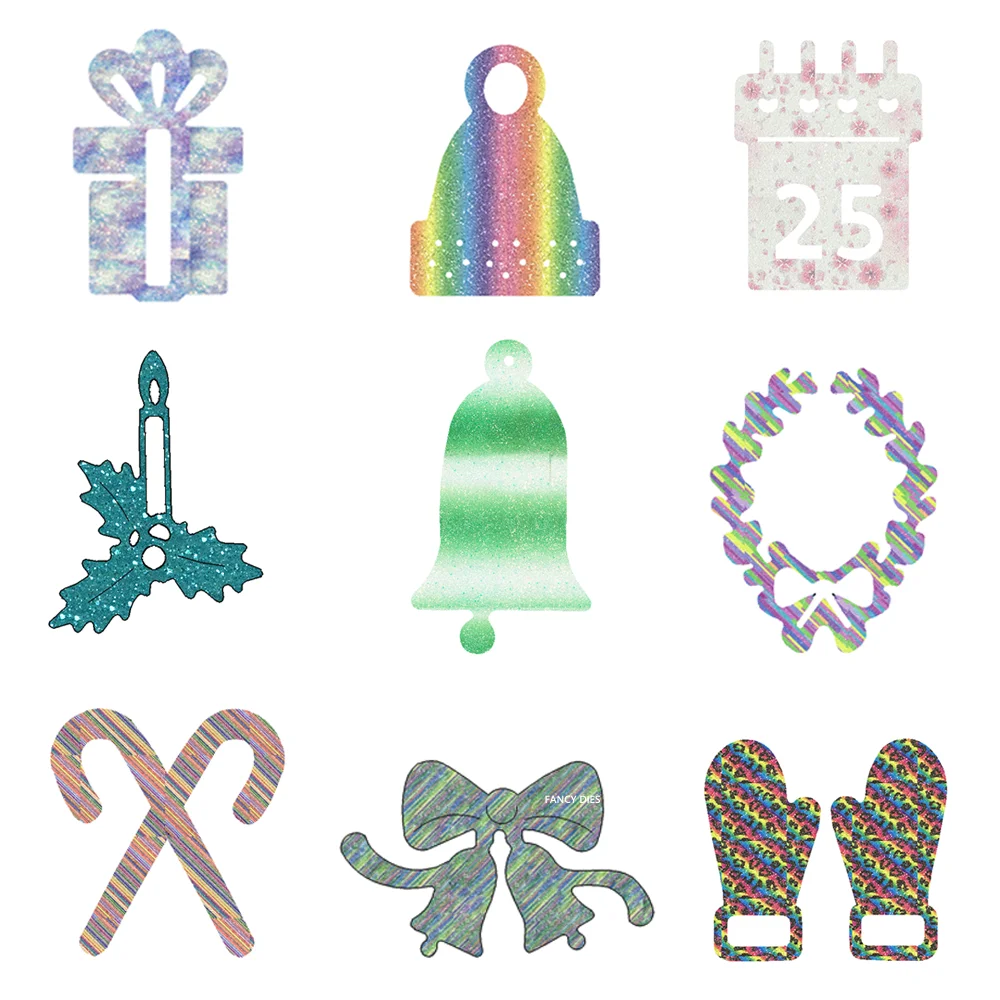 

2022 New Christmas Suit Cutting Dies Wooden Dies Suitable for Common Die Cutting Machines on the Market