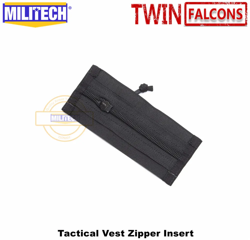 MILITECH TWINFALCONS TW застежка-молния для JPC шасси MK3 нагрудная установка YKK чехол на молнии для нагрудной сумки