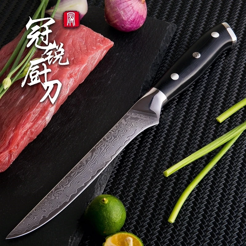 3Pcs Professional Knife Set Japanese AUS-10 Kitchen Chef Knife Damascu –  grandsharp-knives