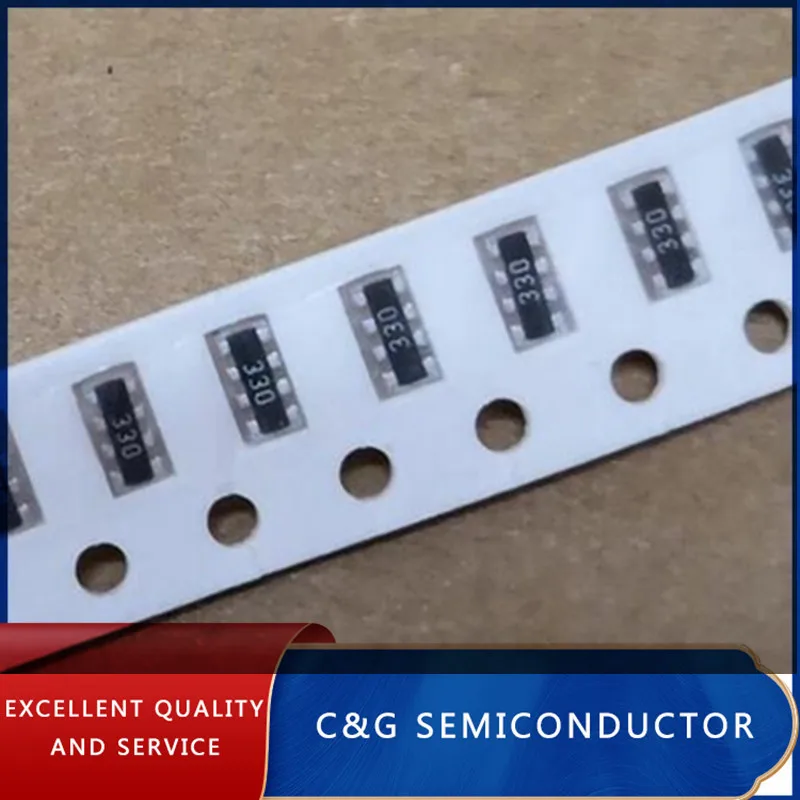 500 шт. 10 K Ом кОм 5% 0603 8P (2*4P) SMD толстопленочный чип резистор сетевая матрица (0R 22R 33R 47R