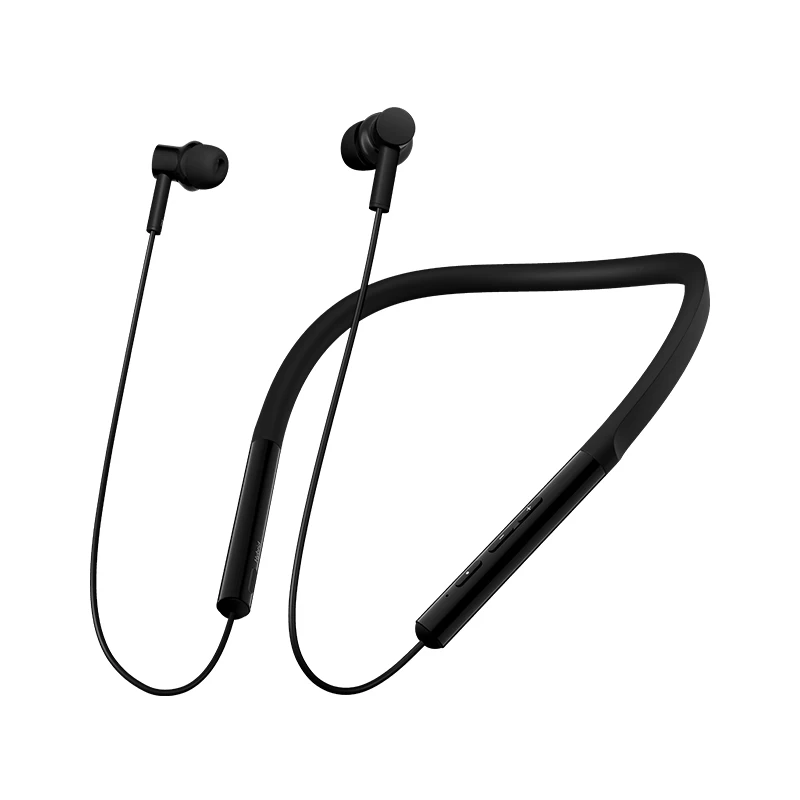 

bluetooth 5.0 Collar Noise Cancelling Neckband Earphone LDAC HD Balanced Armature Dynamic Headphone with Mic