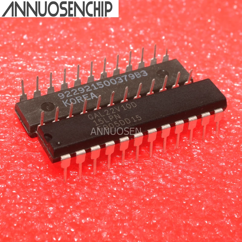 10 шт. GAL22V10D10LP GAL22V10 DIP24 GAL22V10D-10LP GAL22V10D-10LPN