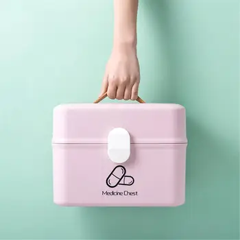 

First Aid Kit For Medicines Outdoor Camping Box For Homehold Emergency Kit Travel Portable First Aid Medicine Box