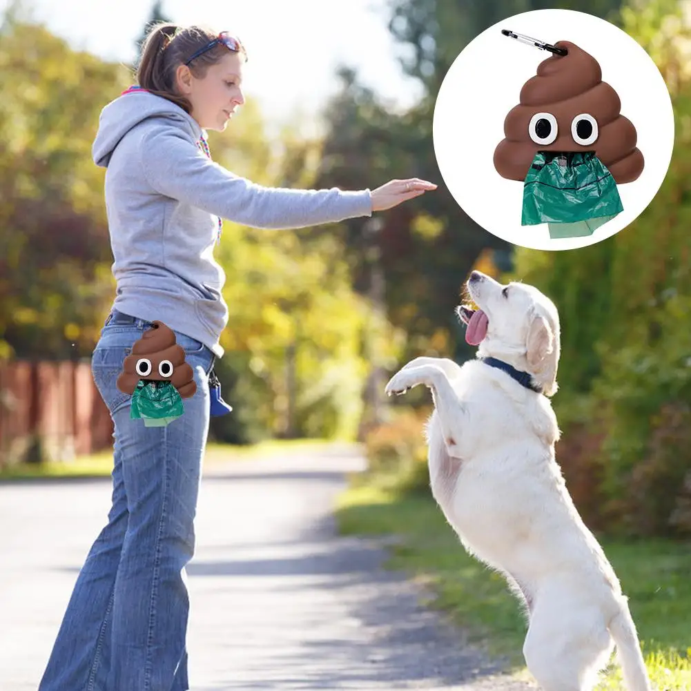 

Dog Poop Bag Environmentally Friendly Pick -Up Kit Outside Toilet Bag Dog Garbage Bag Replace Poop Bag Dispenser