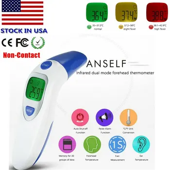 

Adults Children Infrared Digital Ear Thermometer LCD Screen Display Ear Temperature Measuring Tool