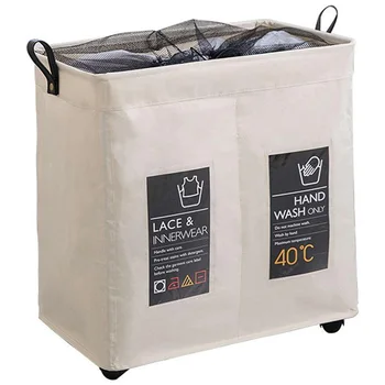 

Roller Corner Durable Laundry Basket Dirty Clothes Storage Basket Storage Bag Laundry Bag