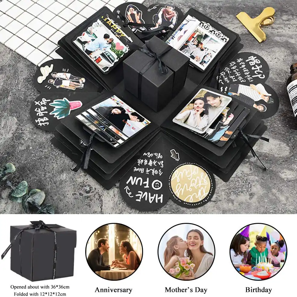 Cevent Sorpresa Regalo Per La Mamma Amico Moglie Fidanzata Figlia Manuale Fai Da Te Foto Di San Valentino Giorno Del Partito Di Cerimonia Nuziale Del Regalo Creativo Accessori Per Feste Aliexpress