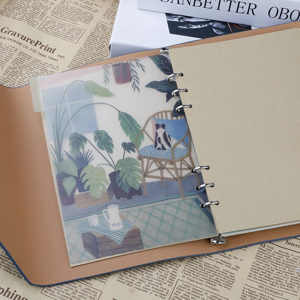 A5/A6 Creative Colored Notebook Index Page Matte Cover Spiral Diary Planner Note Book Category Pages Stationery School Supplies A5/A6 Creative Colored Notebook Index Page Matte Cover Spiral Diary Planner Note Book Category Pages Stationery School Supplies