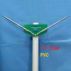 Antenne aérienne télescopique v dipôle 120 degrés, 1 pièce, Fm Sma pour Am tête récepteur Radio 78m 1ghz I7w2 