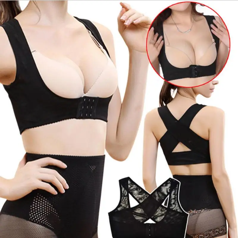 Нижнее белье бюстгальтер регулируемый пояс для поддержки груди Женский