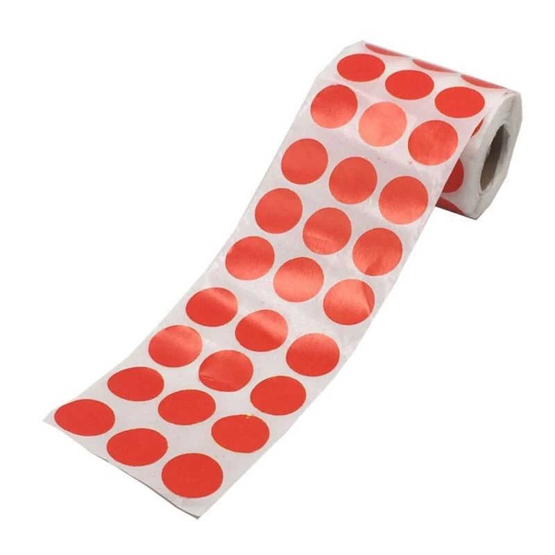 900 шт./рулон 0 8 дюймов брызги цель Стикеры самоклеящаяся мишени съемки Охота