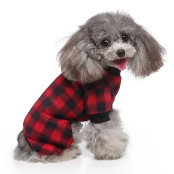 

Base Shirt Dog Pajamas Jumpsuit Winter Pet Products Teddy Yorkie Cotton Clothing For Dogs Pet Cat Chihuahua Dog Clothes 3