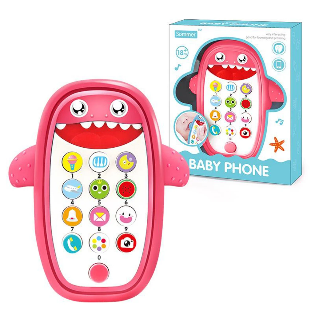 cell phone teething toy
