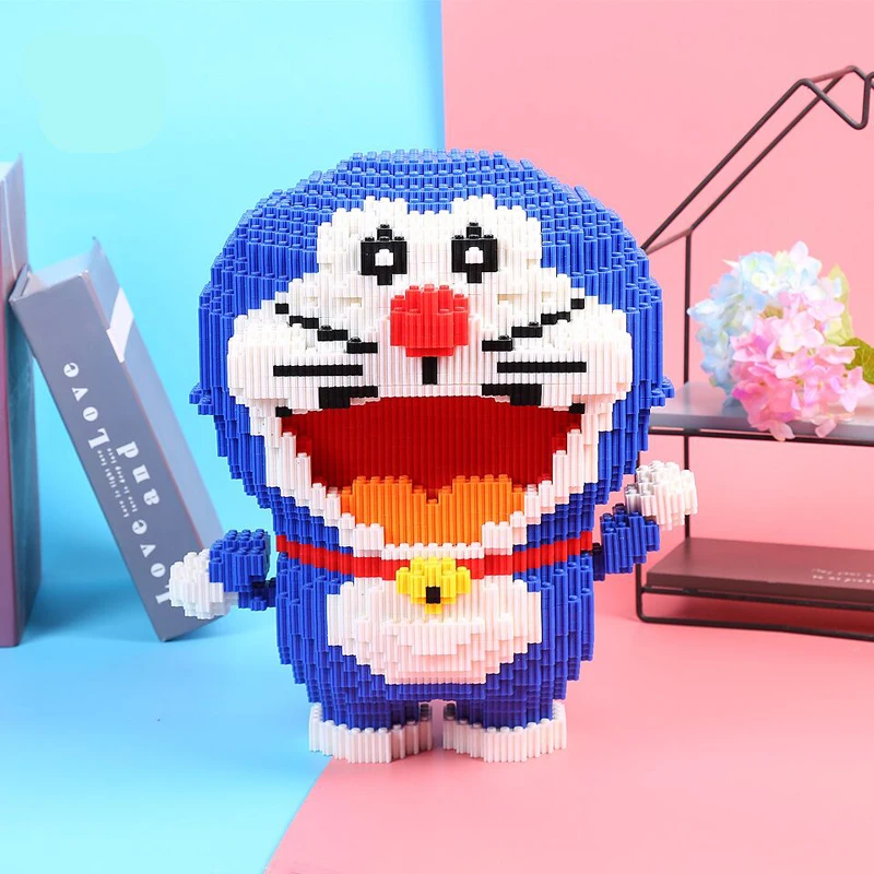 Xizai Аниме Doraemon Super Mario Luigi One кусок Luffy Arale Наруто Какаши ниндзя Hero DIY модель мини