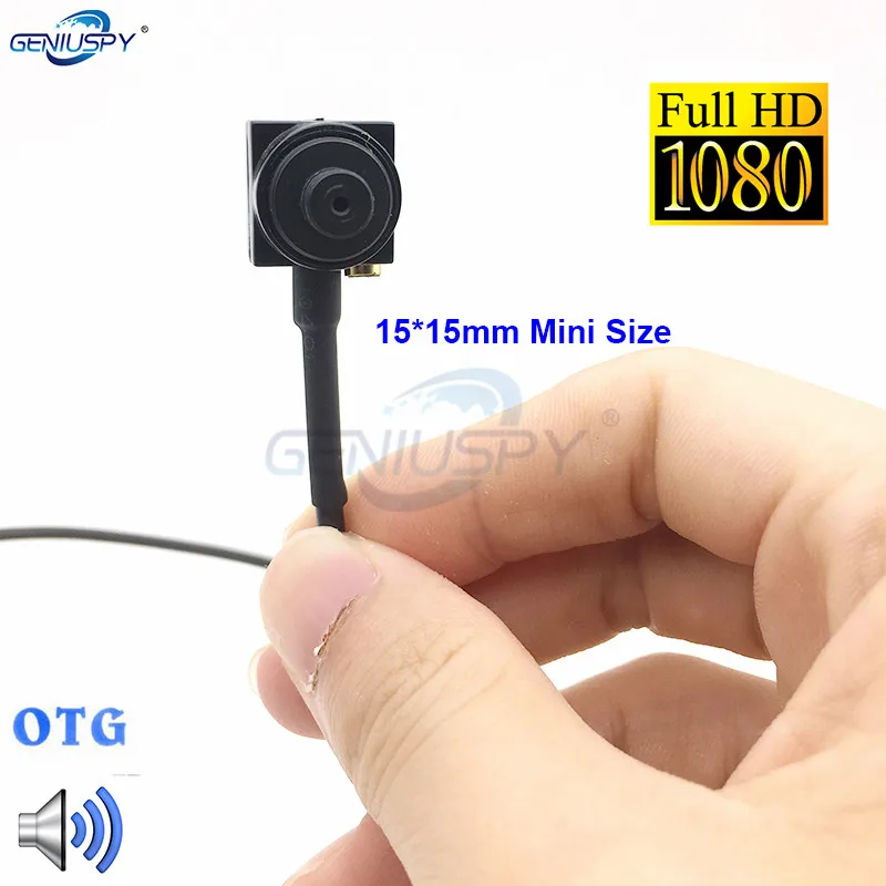 Tanie 15*15mm Mini rozmiar OTG Android 2MP 1080P mikro Kamera USB z Audio1080P komórkowy OTG USB bezpieczeństwa Kamera dla telefonu komórkowego