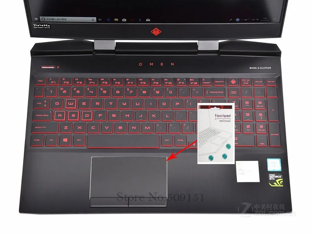 Matte Trackpad film Sticker Protector Touch pad For HP OMEN 15-dc0123tx dc1080TX dc0153TX dc1002TX PRC DC0004TX dc0153TX
