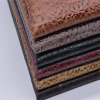 

1 piece=95x138cm Crocodile PU leather,car interiors,renovation quilt for sofas,DIYsoft-covered leather fabric,