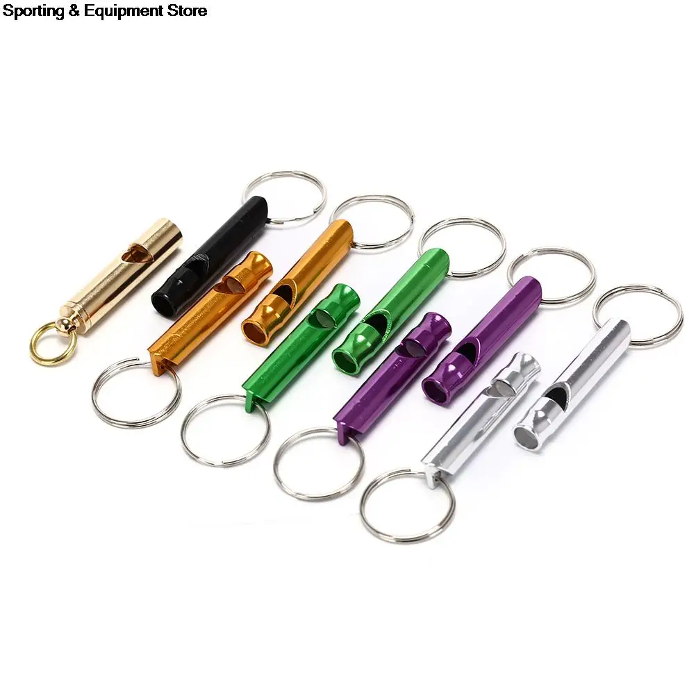 survival sports anodized aluminum. Mini whistle keyring for falconry