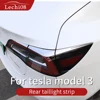 Rear  headlights stight for Tesla model 3 accessories/car accessories model 3 tesla three tesla model 3 carbon/accessoires ► Photo 3/6