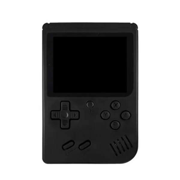 black Прямая 3,0 дюймов Мини Портативный игровой плеер встроенный 400 игр портативная Карманная игровая консоль Классическая игровая консоль - Цвет: black