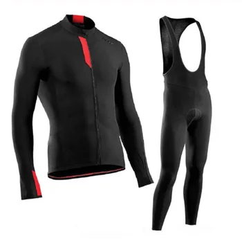 

NW 2019 Spring Autumn long sleeve Mountain Bike Cycling Jersey Set Quick Dry Cycling Clothing Maillot Ropa Ciclismo Hombre 7