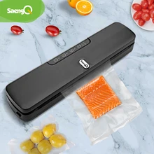 SaengQ Vakuum Lebensmittel Sealer Für Home Küche Lebensmittel Schoner Taschen Automatische Kommerziellen Vakuum Lebensmittel Abdichtung Maschine Umfassen 10Pcs Taschen