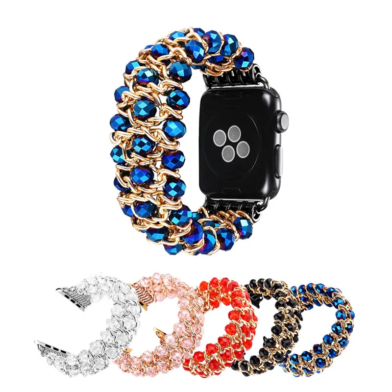 Роскошный ремешок для телефона Apple Watch Band 44 мм 41 45 38 браслет-петля Iwatch Series 7 6 SE 5 4 3 2 |