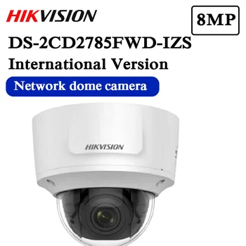 

DHL free shipping English version DS-2CD2785FWD-IZS 8MP WDR dome Network ip cctv Camera POE Vari-focal motorized lens H.265+
