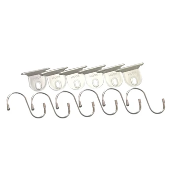

6Pcs RV Accessories Awning Outdoor Hook Camper Clothes Hook Awning Clothes Shoes Hat Hooks