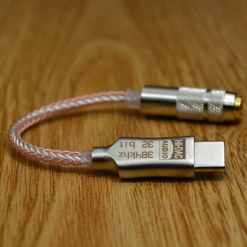 ALC5686 Upgrade USB C to 3 5mm Headphone Adapter HiFi Type C to Aux Audio Jack 32Bit 384Khz Hi Res Portable Amplifier DAC Dongle