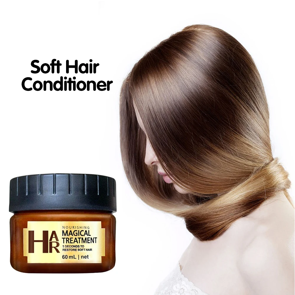 Маска для волос для женщин, длинные волосы, глубокий увлажняющий Восстанавливающий, мягкий и удобный, питающий масло для волос, сухие волосы, лечение корней волос TSLM1