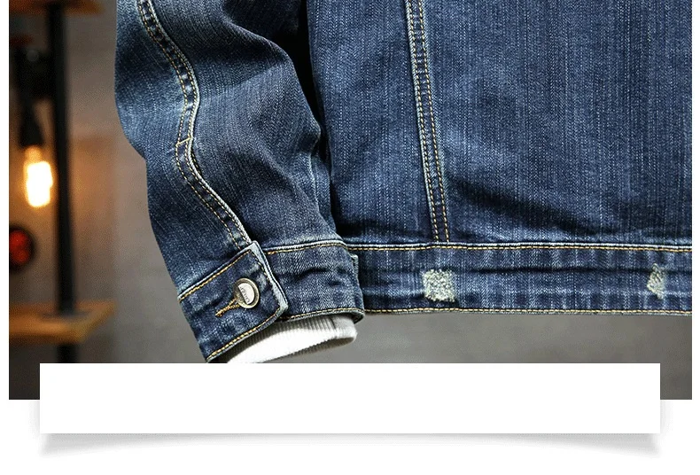 Синий Erkek Монт кабан тонкий Корейский досуг Chaqueta Jean Hombre Мода Casaca Jean Hombre индивидуальность Kurtka джинсы пальто для мужчин