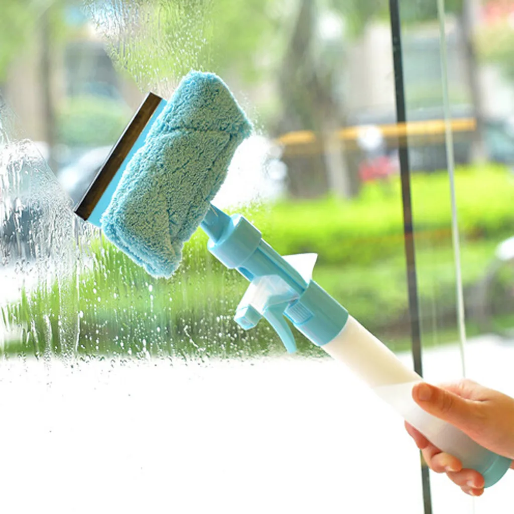 

Magic Multifunctional Water Spray Water Glass Scratch Door Floor Wash Cleaner glass handle cleaner Tools Wiper Washing Brush#g4