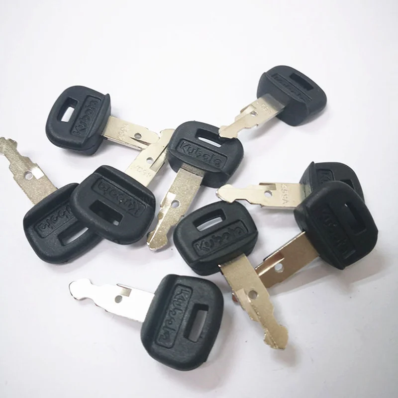 Heavy Equipment Key 459A For Kubota U15/30/135/155/161/163 Excavator Digger ELI80-0101 RC411-53933 RC461-53930 1 Pcs