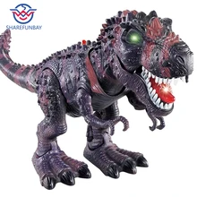Новая Большая Электрическая лампа динозавра под названием звук тираннозавра модель динозавра игрушка детская игрушка подарок