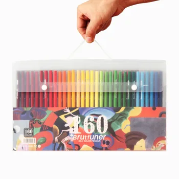 

Oily Colored Pencils 160 Colour Wooden Drawing Set 2B Pencil Art Supplies Professional Colored Oil Pencils Painting Station Gift