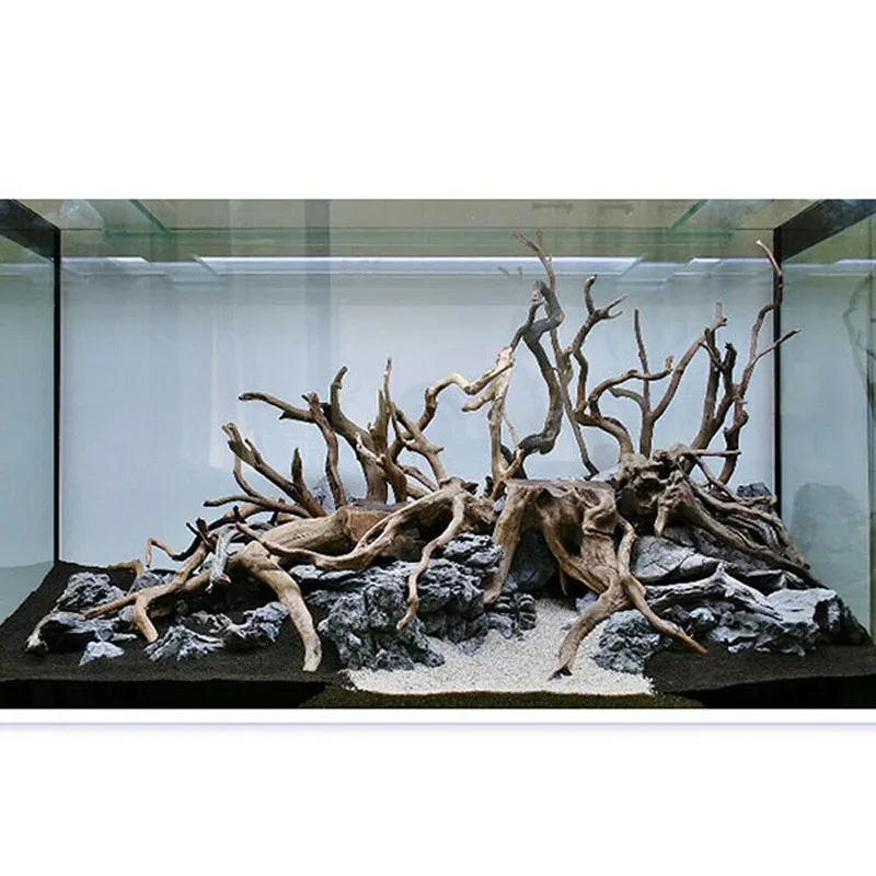 1pcs Aquarium Natural Tree Trunk Driftwood Fish Tank Plant Wood Decoration Ornament | Дом и сад